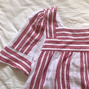 Stripe Shirt - Square Neck - Old Navy - S - Worn once